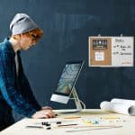 Tabla 2in1, panou pluta si whiteboard, 30 x 45 cm, Relaxdays - imagine 3