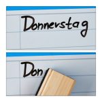 Planificator saptamanal/ore, Whiteboard, magnetic, suport accesorii, 60 x 90 x 5 cm - imagine 7