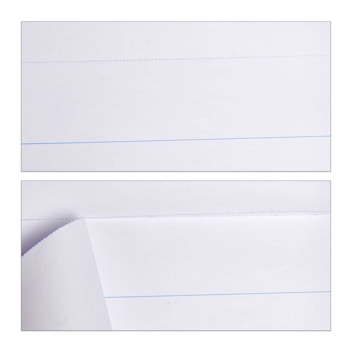 Flipchart 50 de coli hartie dictando, 81 x 57,5 ​​x 0,5 cm, Relaxdays - imagine 6