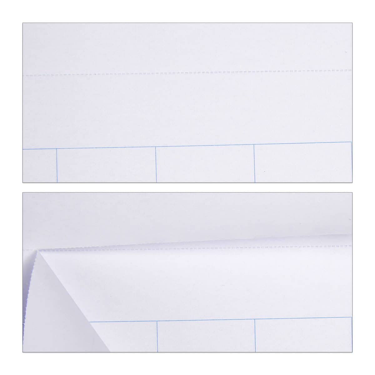 Flipchart 50 de coli hartie matematica, 81 x 57,5 ​​x 0,5 cm, Relaxdays - imagine 7