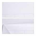 Flipchart 50 de coli hartie matematica, 81 x 57,5 ​​x 0,5 cm, Relaxdays - imagine 7