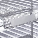Organizator metalic, de birou/perete, 3 compartimente, 32 x 33 x 25 cm - imagine 7