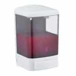 Dozator sapun lichid, 1 L, 4 etichete incluse, plastic, 19 x 11,5 x 11 cm