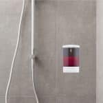 Dozator sapun lichid, 1 L, 4 etichete incluse, plastic, 19 x 11,5 x 11 cm - imagine 5