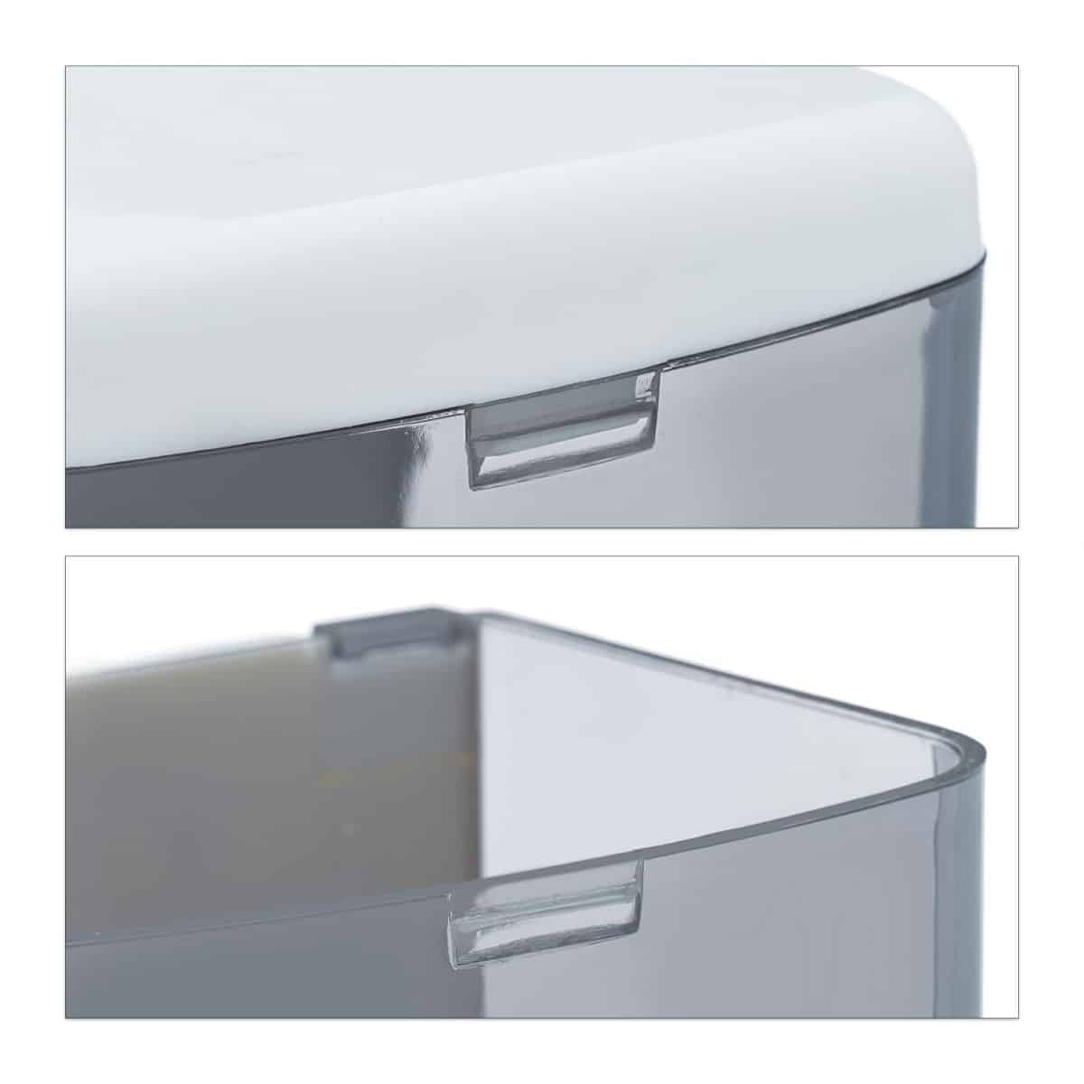 Dozator sapun lichid, 1 L, 4 etichete incluse, plastic, 19 x 11,5 x 11 cm - imagine 6