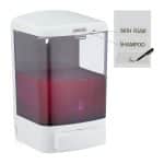 Dozator sapun lichid, 1 L, 4 etichete incluse, plastic, 19 x 11,5 x 11 cm - imagine 7