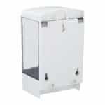 Dozator sapun lichid, 1 L, 4 etichete incluse, plastic, 19 x 11,5 x 11 cm - imagine 9