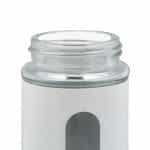 Set 12 recipiente pentru condimente, inox, 8,5 x 5 cm, alb - imagine 5