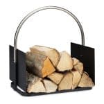 Suport lemne pentru soba sau semineu, 43,5 x 40,5 x 30 cm