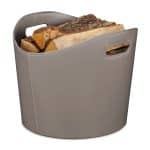 Suport lemne pentru soba sau semineu,  32 x 38 cm L, antracit