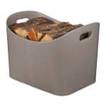 Suport lemne pentru soba sau semineu, 36 x 53,5 x 41 cm XL, antracit