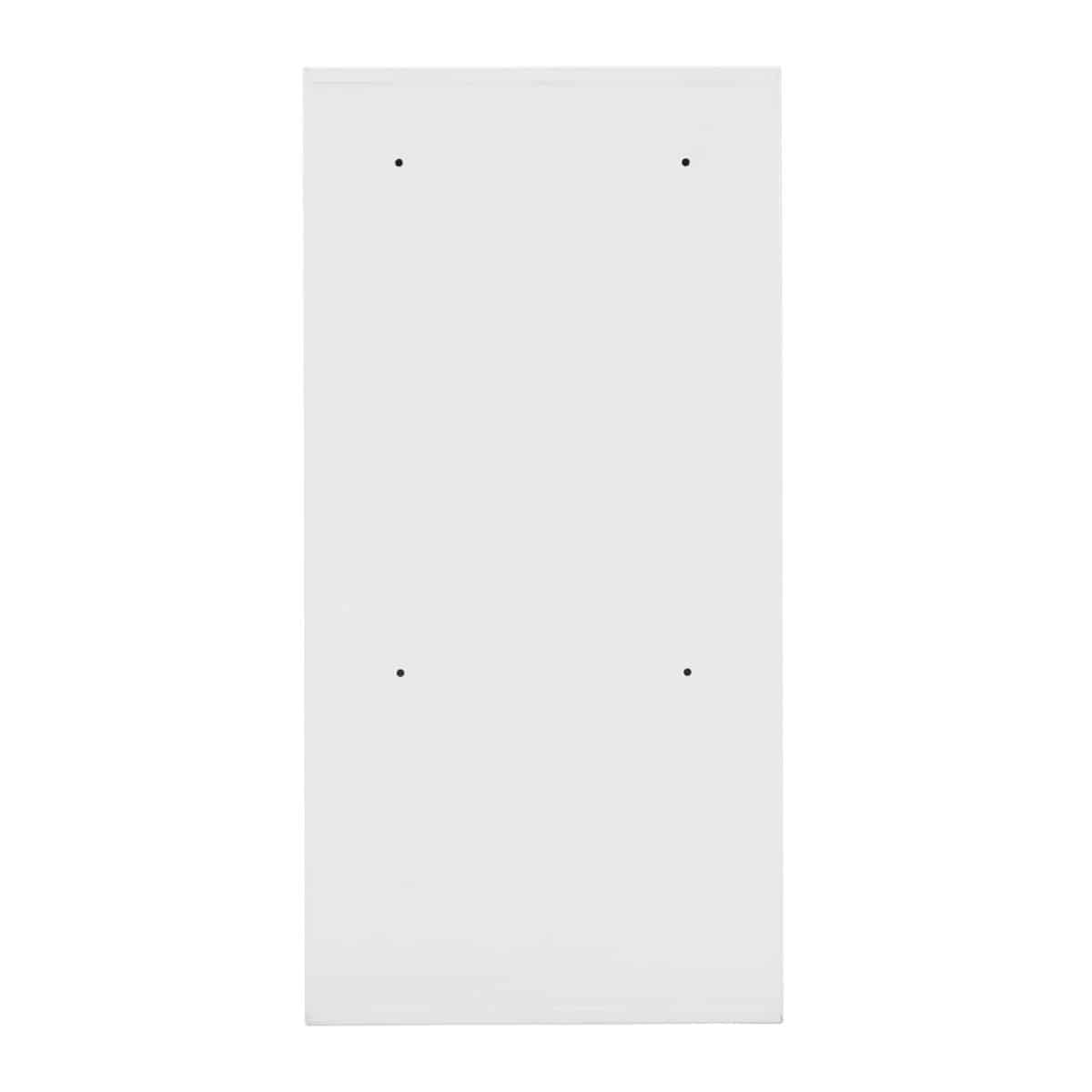 Dulap pentru medicamente, 3 rafturi, otel, alb/rosu, 60 x 30 x 12 cm - imagine 5