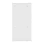 Dulap pentru medicamente, 3 rafturi, otel, alb/rosu, 60 x 30 x 12 cm - imagine 5