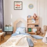 Ceas de perete, pentru copii, cu vehicule, multicolor, Relaxdays - imagine 2