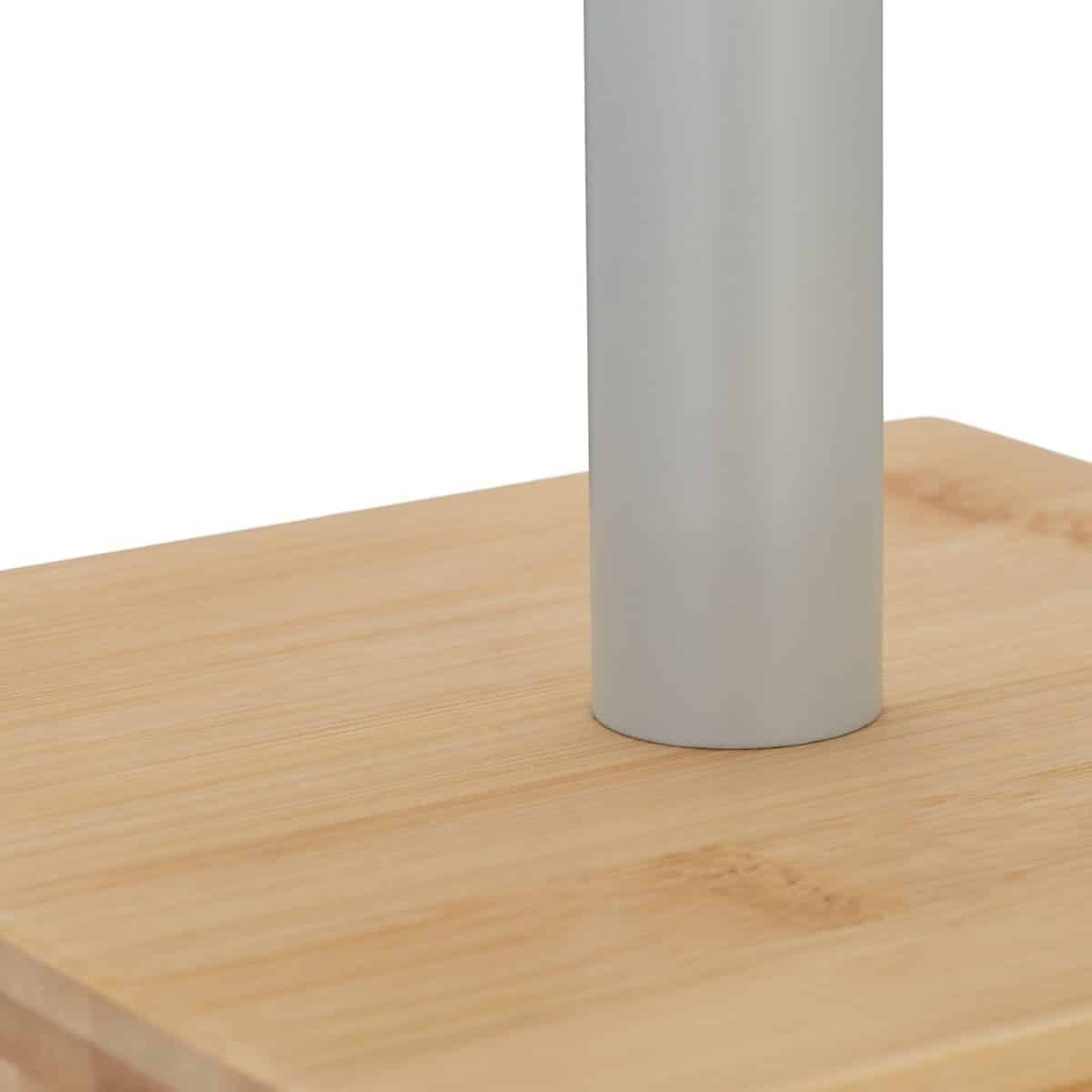 Suport pentru rola servetele de bucatarie, bambus, 35 x 16 x 16 cm - imagine 6