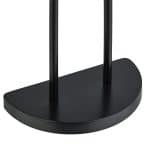 Suport prosoape din otel cromat, 3 sine, negru, 83 x 40 x 18 cm - imagine 6