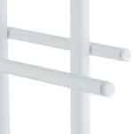 Suport prosoape din otel cromat, 3 sine, alb, 83 x 40 x 18 cm - imagine 7