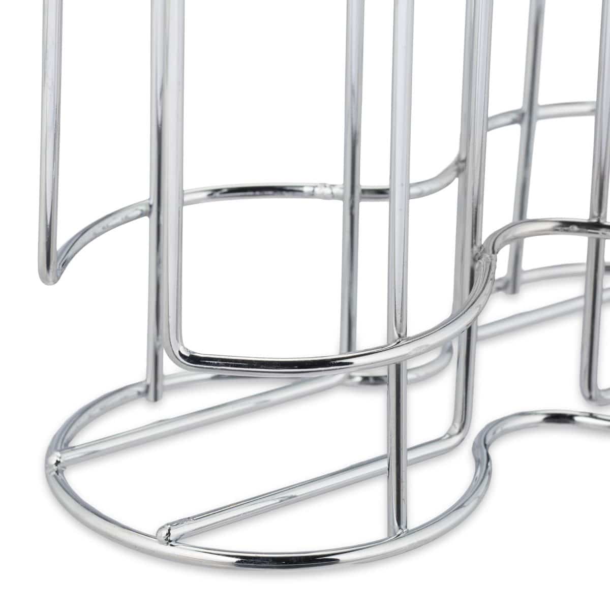 Suport vertical pentru 32 capsule cafea, 29 x 18 x 8,5 cm, gri - imagine 4