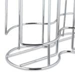 Suport vertical pentru 32 capsule cafea, 29 x 18 x 8,5 cm, gri - imagine 4