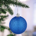 Decoratiuni brad, set de 72 piese, pentru Craciun, albastru, NEW 9 - imagine 3
