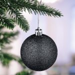 Decoratiuni brad, set de 72 piese, pentru Craciun, negru, NEW 9 - imagine 3