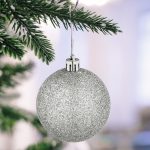Decoratiuni brad, set de 72 piese, pentru Craciun, argintiu, NEW 9 - imagine 3