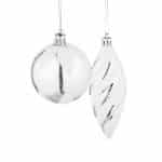 Decoratiuni brad, set de 72 piese, pentru Craciun, argintiu, NEW 9 - imagine 2