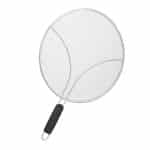 Sita protectie antistropire in timpul gatitului, 33 cm, argintiu/negru