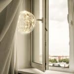 Decoratiune luminoasa, LED, lumina alba calda, diametru 25 cm, Relaxdays - imagine 6