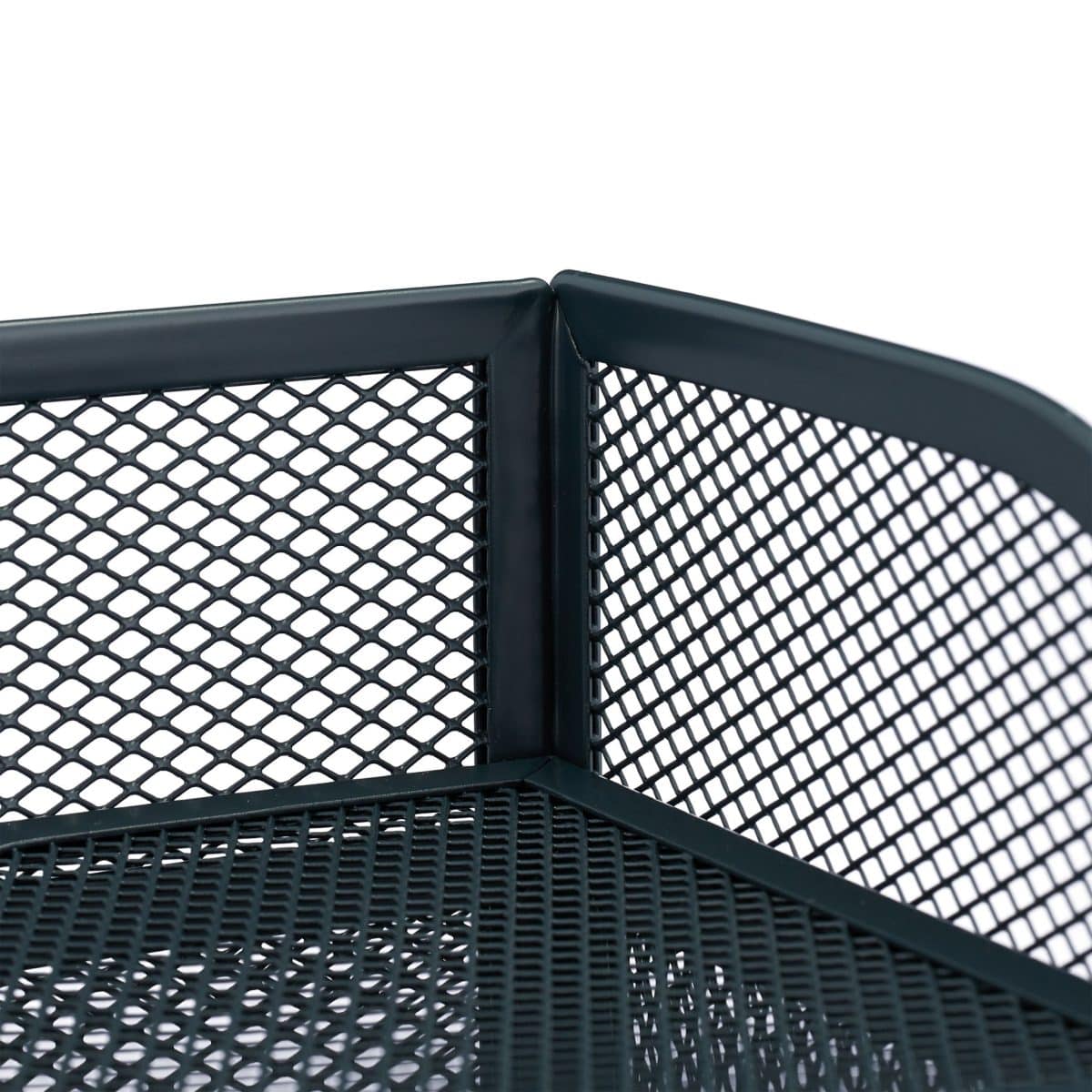 Organizator de birou, un compartiment si 3 sertare, antracit, 21 x 12,5 x 13 cm, Relaxdays - imagine 7