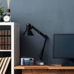 Set organizatoare de birou, 6 piese, antracit, Relaxdays - imagine 6