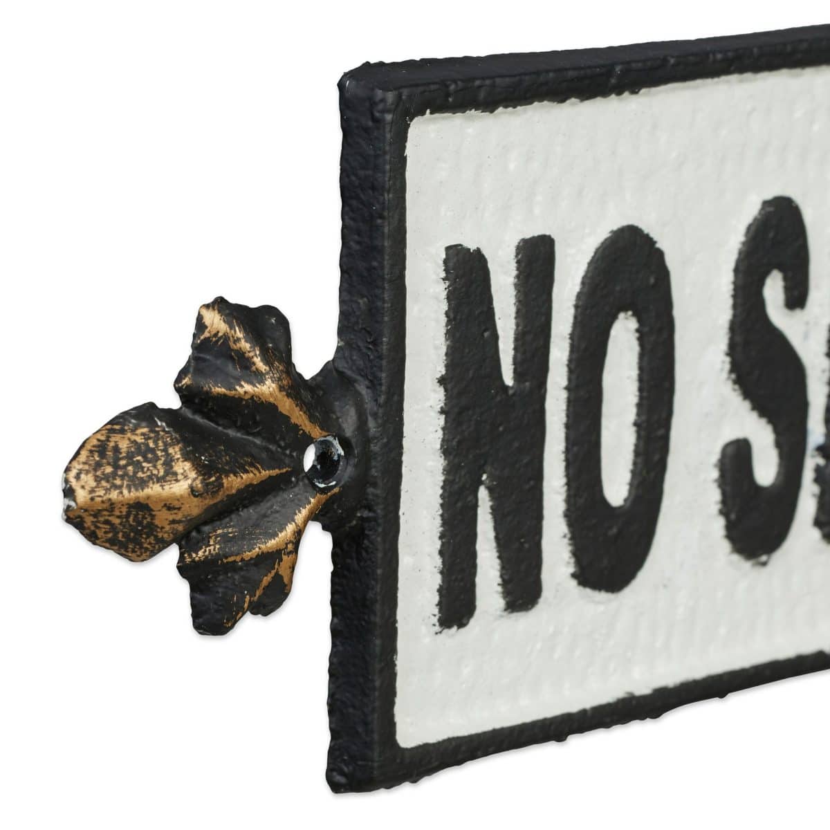 Decor perete "No smoking", dimensiuni 8 x 27 x 1 cm, Relaxdays - imagine 6
