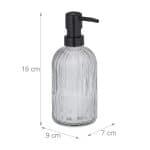 Set 3 dispensere de sapun lichid, sticla, 400 ml - imagine 4