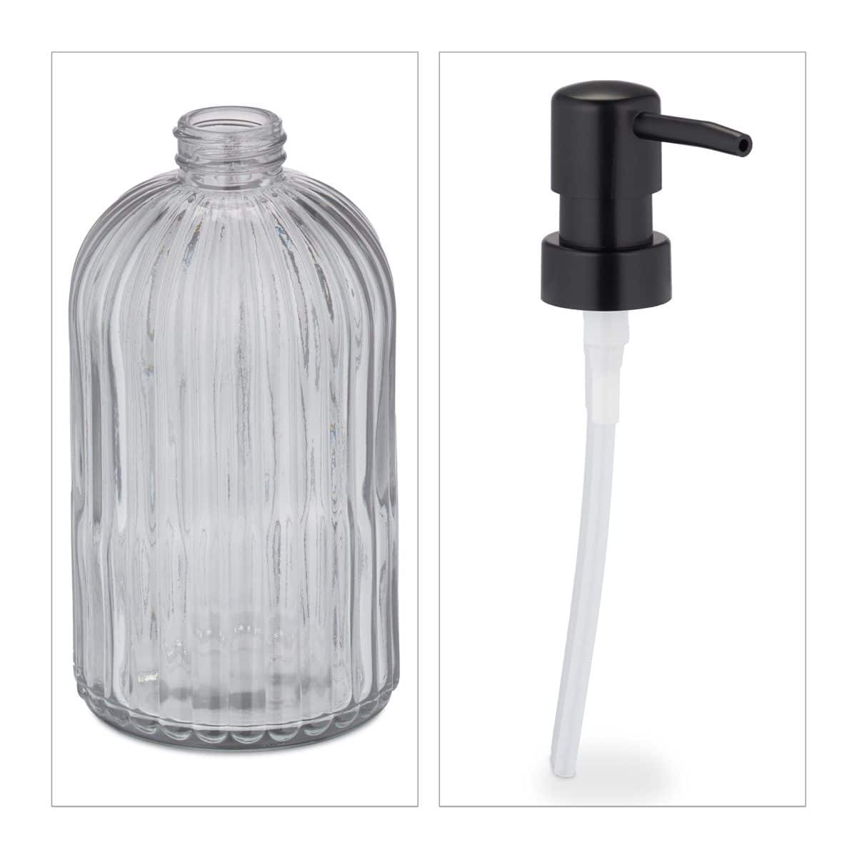 Set 3 dispensere de sapun lichid, sticla, 400 ml - imagine 5
