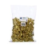 Set fundite pentru cadouri, autoadezive, 200 bucati, auriu - imagine 2