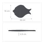 Pesti autoadezivi, 12 piese, 16 x 30 x 0,9 cm, Relaxdays - imagine 4