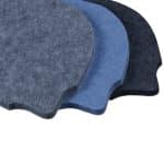 Pesti autoadezivi, 12 piese, 16 x 30 x 0,9 cm, Relaxdays - imagine 7
