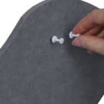 Pesti autoadezivi, 12 piese, 16 x 30 x 0,9 cm, Relaxdays - imagine 8