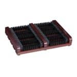 Dispozitiv curatare pantofi, Kraftpunkt®, 5, 5 x 36 x 26 cm, maro