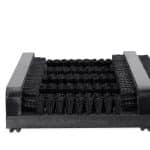 Dispozitiv curatare pantofi, Kraftpunkt®, 5, 5 x 36 x 26 cm, negru, lemn - imagine 4