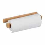 Suport pentru rola servetele de bucatarie, din bambus, 3 x 31 x 9 cm