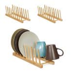 Set 3 scurgatoare vase, bambus, dimensiuni 12 x 12, 5 x 34 cm