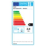 Semineu electric de perete, 950 W-2000 W, 15°C-30°C, radiator, LED , 91 x 15 x 56 cm - imagine 4