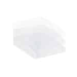 Tavita documente A4, bambus, alb, 6,5 x 25 x 33,5 cm, Relaxdays - imagine 6