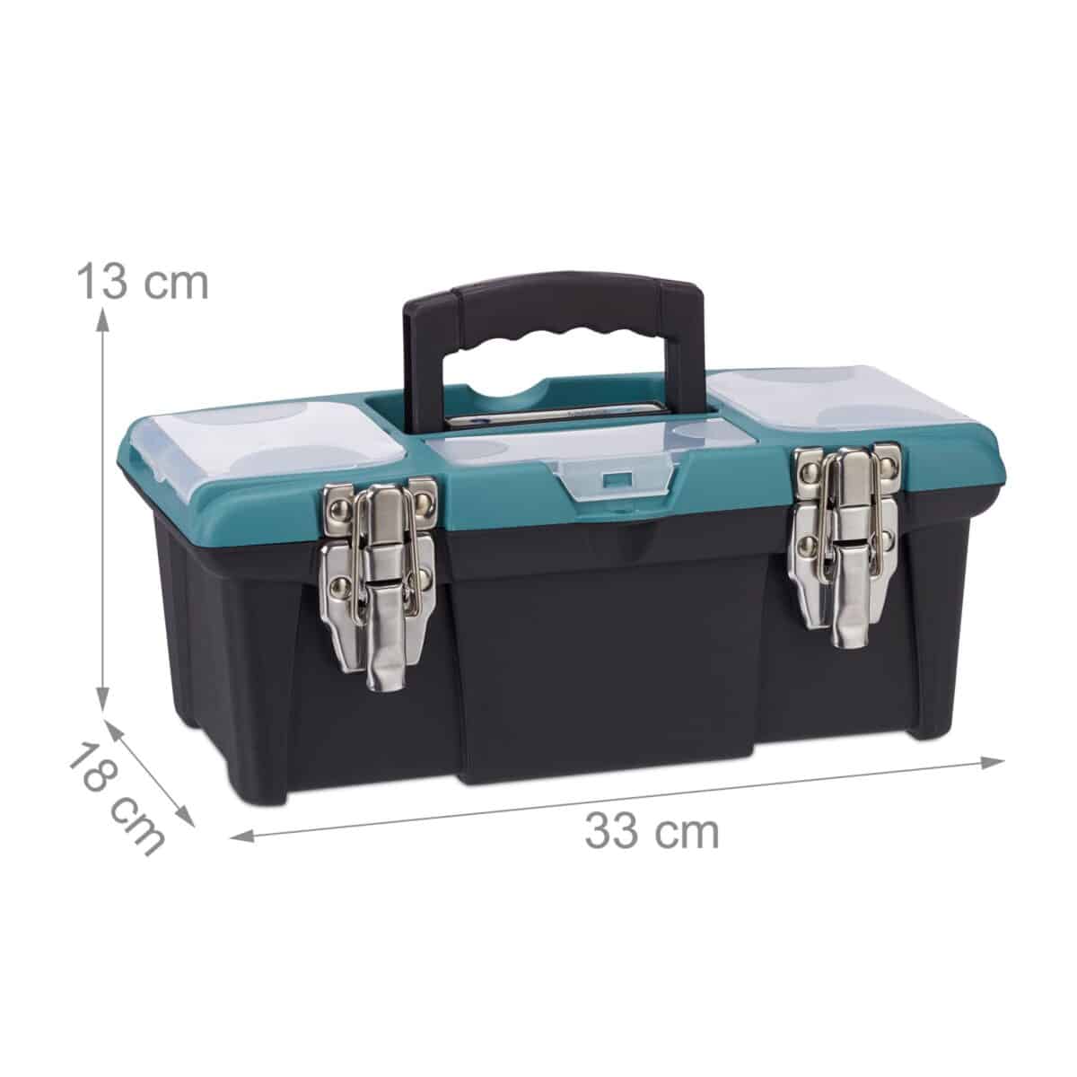 Cutie compartimentata, maner transport, capacitate 20 kg, 13 x 33 x 18 cm - imagine 4