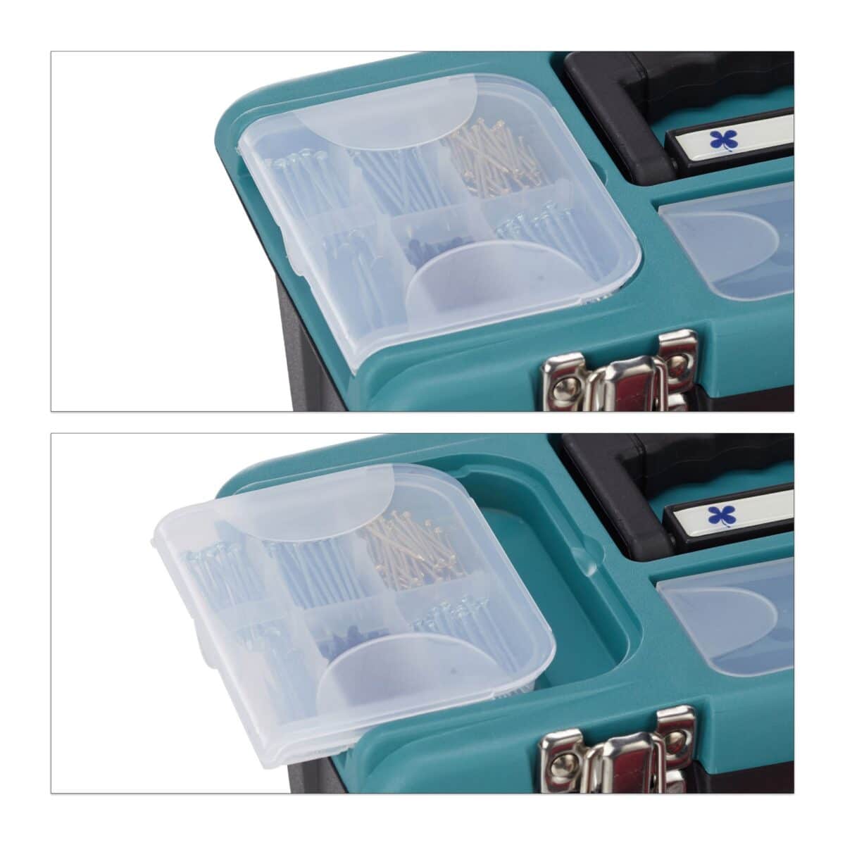 Cutie compartimentata, maner transport, capacitate 20 kg, 13 x 33 x 18 cm - imagine 7