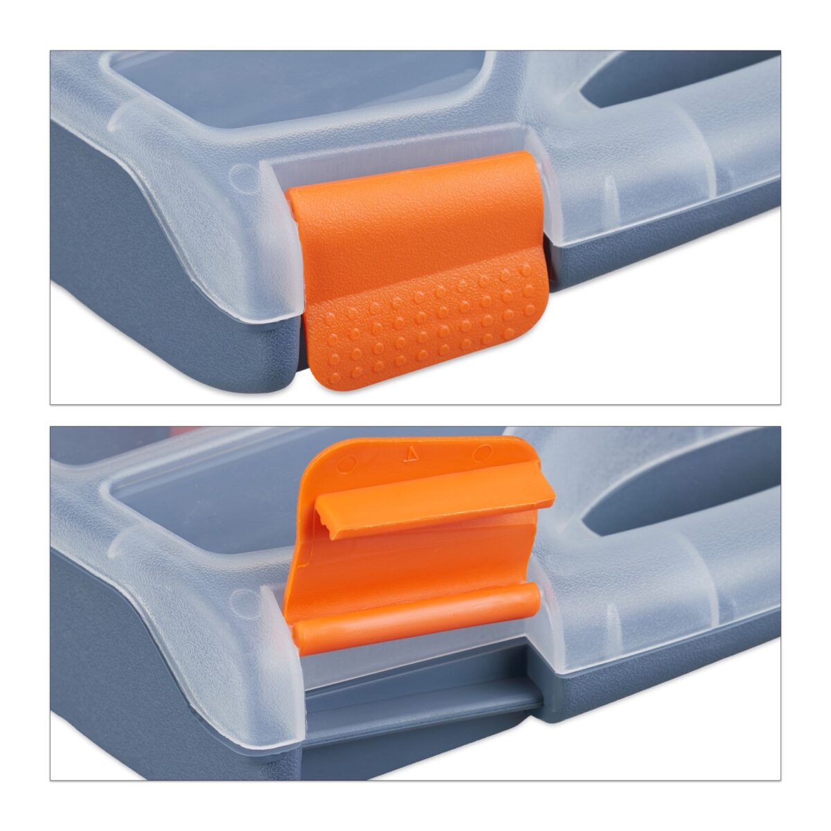 Set 3 cutii, compartimentate, maner transport, 6 x 32 x 24 cm - imagine 6