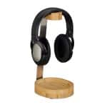 Suport pentru casti, din bambus, 29,6 x 12 x 15 cm