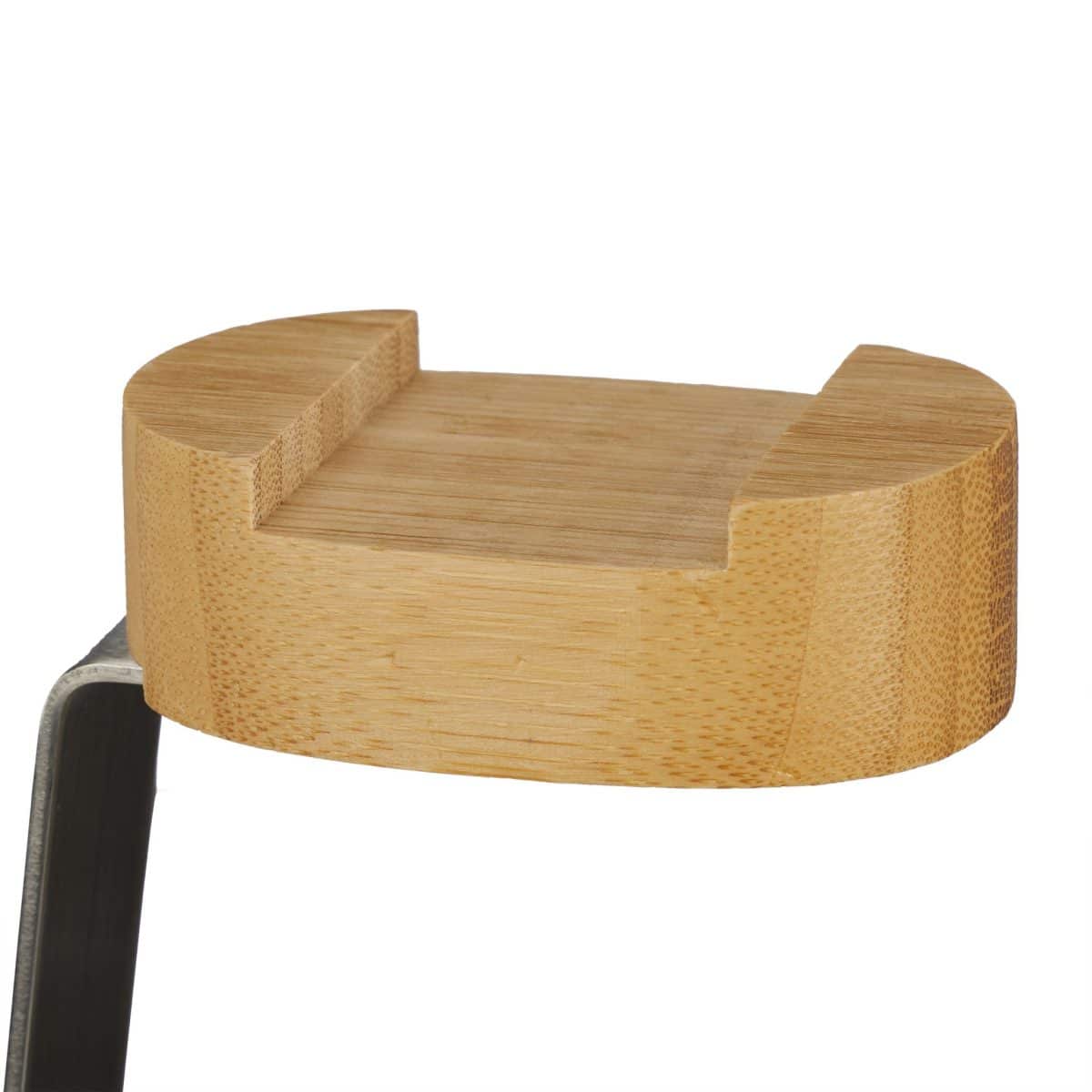 Suport pentru casti, din bambus, 29,6 x 12 x 15 cm - imagine 6