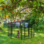 Tarc pentru animale de companie, interior si exterior, 60,5 x 76,5 x 235 cm - imagine 3